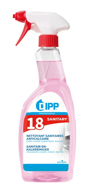 DIPP N° 18 | 750 ML Sanitair- en Kalkreiniger