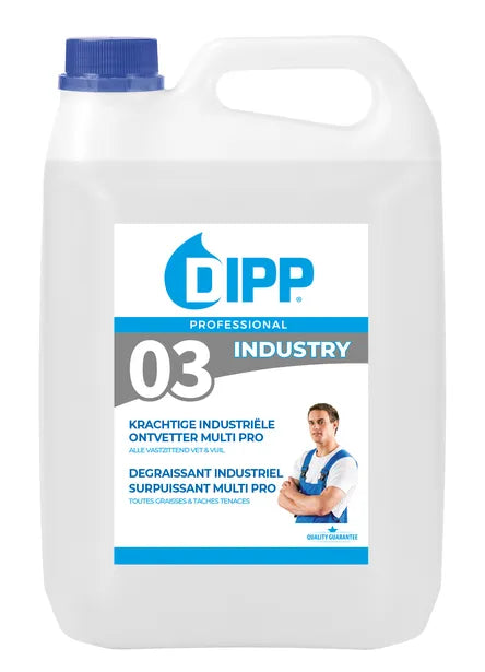 DIPP N° 03 | 5 L Extra Krachtige Industriële Multi-Ontvetter