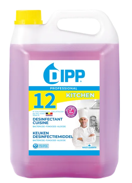 DIPP N° 12 | 5 L Keuken Desinfectiemiddel