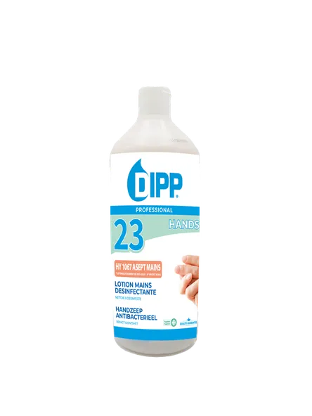 DIPP N° 23 | 1 L Handzeep Antibacterieel - HY 1067 ASEPT MAINS - Notificatie N° 1119