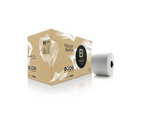 Black Satino Original systeem toiletrollen 2-laags | 24x100m