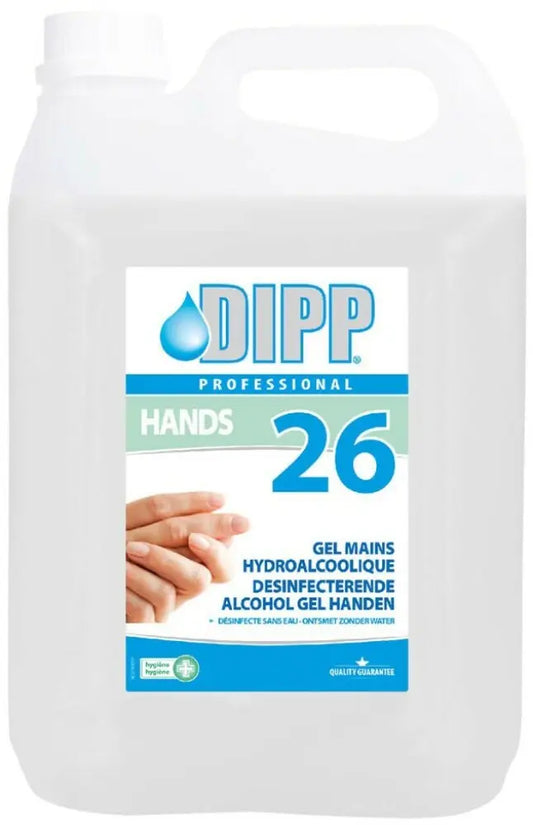Dipp n° 26 | 5L desinfecterende alcoholgel 70° 5lt